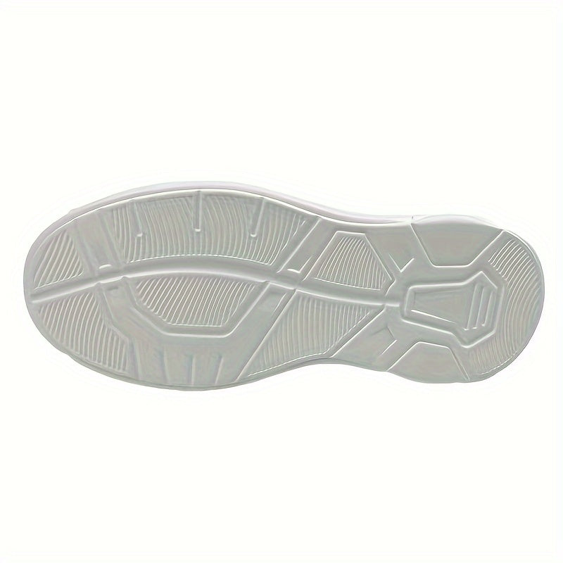 Vintage Chunky Solid Skate Shoes Wear Resistance Non Slip Flat Sneakers