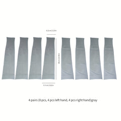 4 Pairs UV Resistant Arm Sleeves Outdoor Cycling Climbing