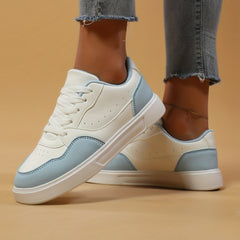 Women's Lace Up Non-slip Board Shoes Low Versatile Running Shoes