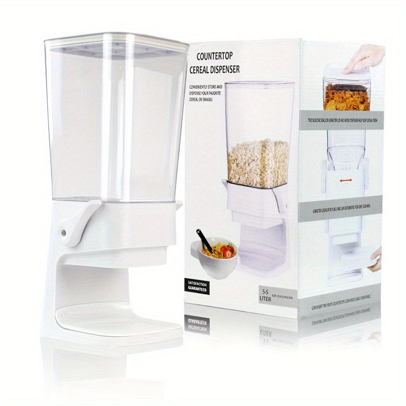 Dry Food Dispenser Cereal Oatmeal Machine Kitchen Grain