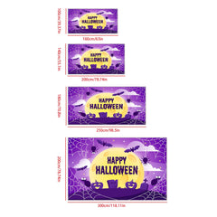 Spider Pattern Carpet Halloween Element Creative Carpet
