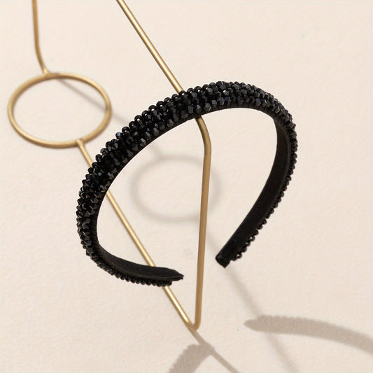 Colorful Rhinestone Headband Glitter Hair Band for Women Girls