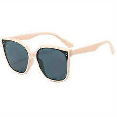 Oval Large Frame Sunglasses UV Protection Shades Eyeglasses