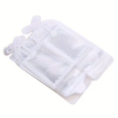 10pcs Transparent Printed Food Packaging Box Candy Chocolate Party Favors