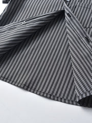 Boys Striped Button Shirt with Bowtie - Summer Clothes