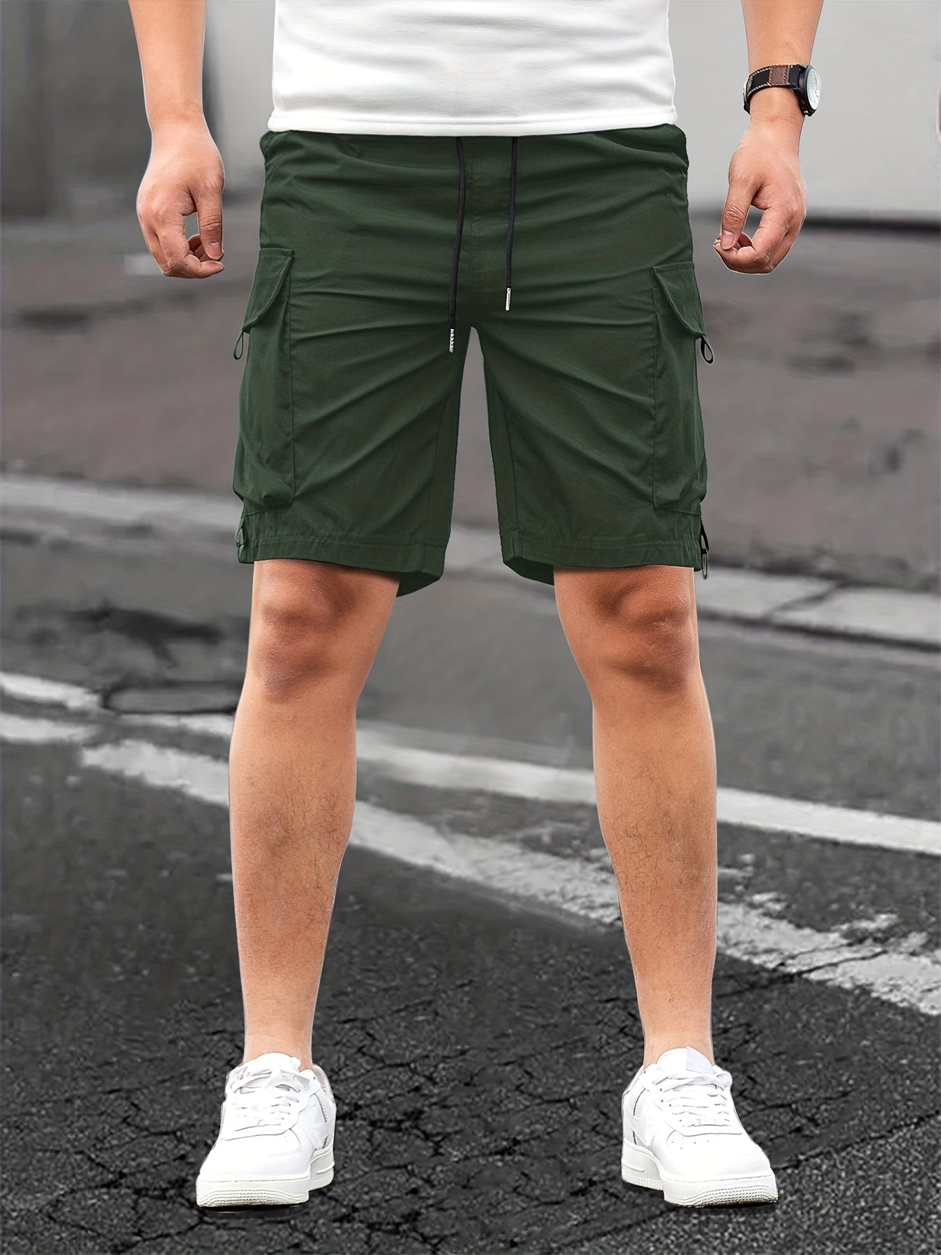 Men's Casual Cargo Shorts - Outdoor Summer Wear