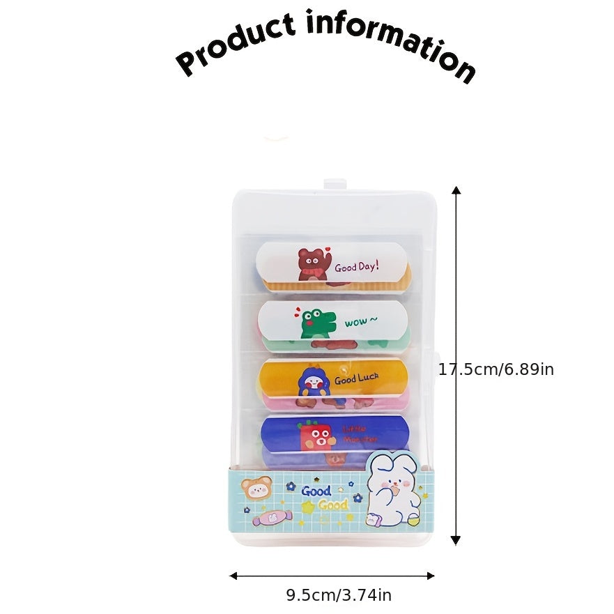 Cartoon Animal Bandage 8 Boxes Student Decorative Patch