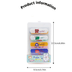 Cartoon Animal Bandage 8 Boxes Student Decorative Patch