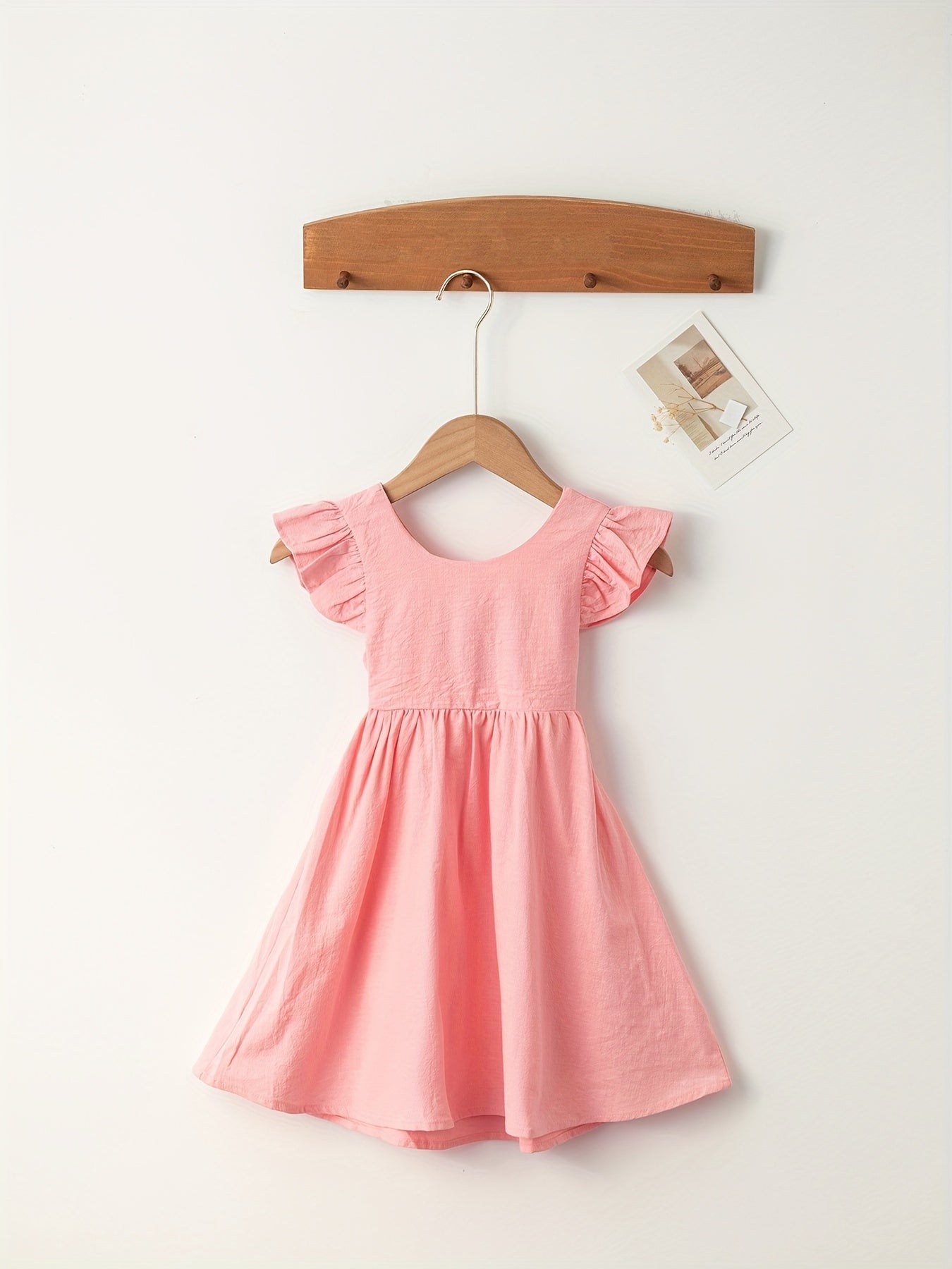Baby Girl's Ruffle Pleated Dress for Casual Occasions