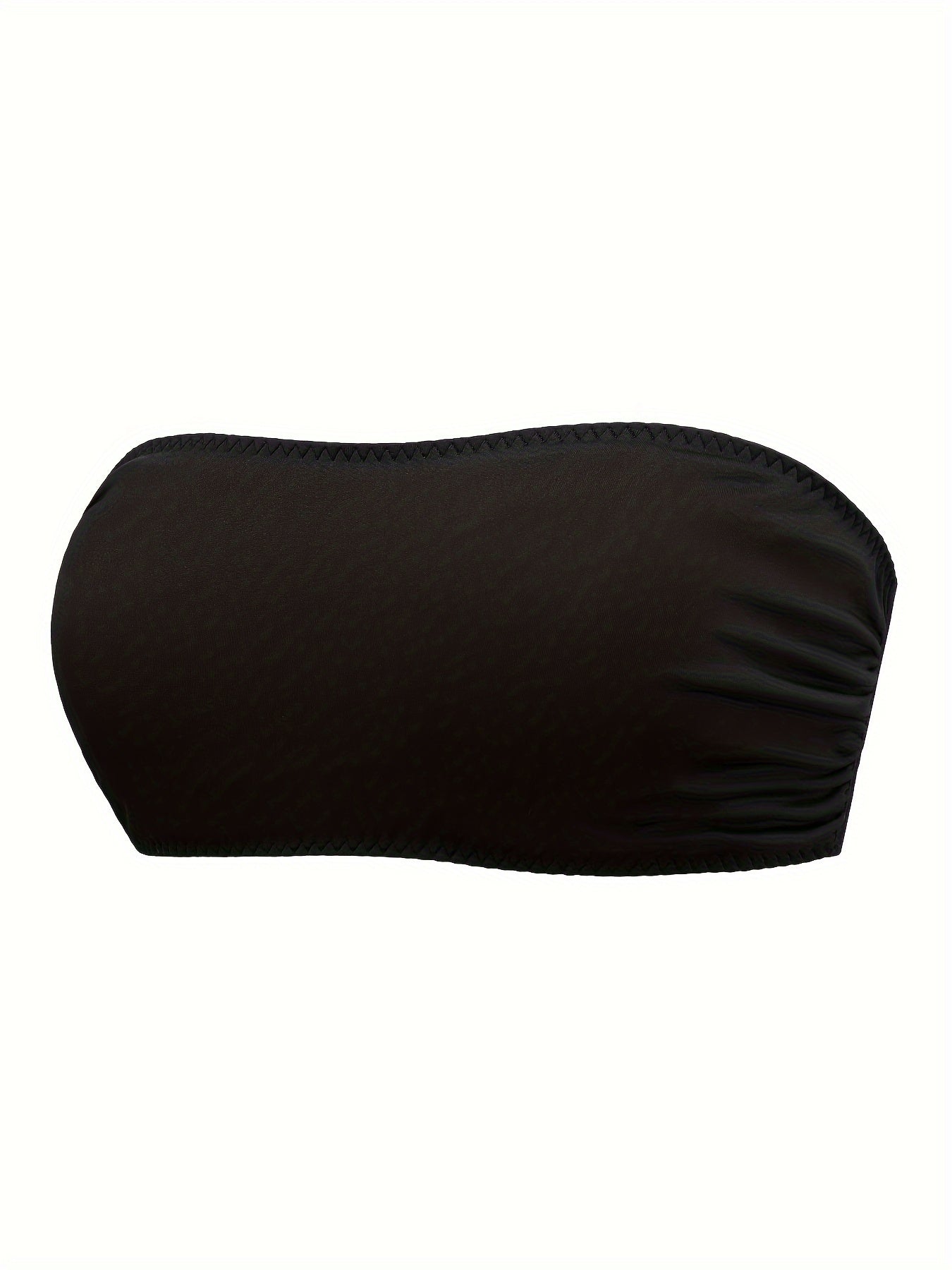 Bandeau Bra Crossback Removable Pads