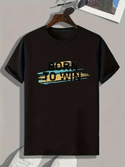 BORN TO WIN Men's Sports T shirt Graphic Tee Men's Summer Clothes