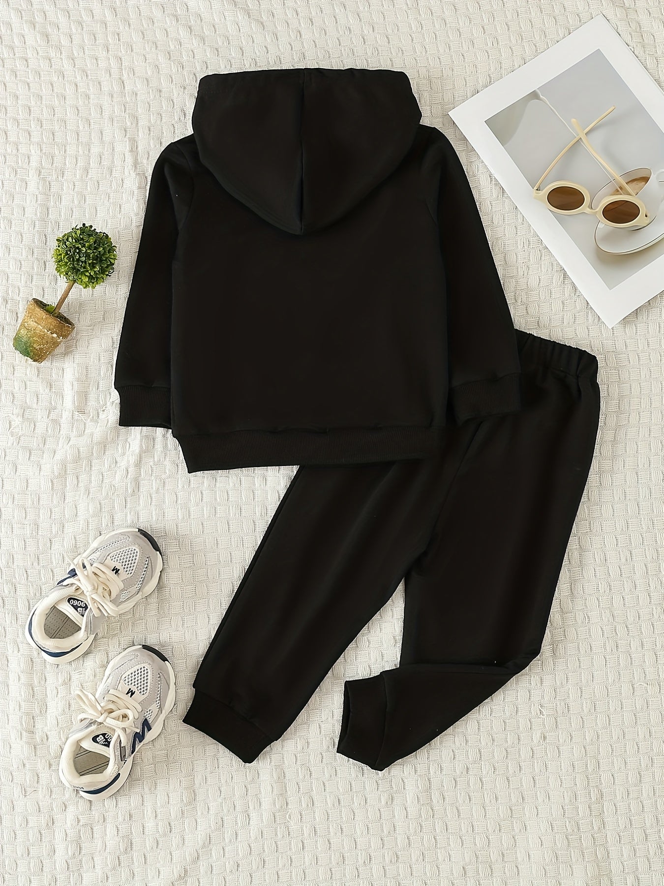 Baby Casual Outfit CUTENESS Print Sweatshirt Trousers Set