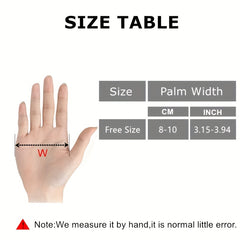 Left Hand Anti Slip Snooker Half Finger Billiards Glove