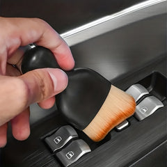 2pcs Car AC Socket w/ Soft Internal Dust Brush Easy Clean Bump