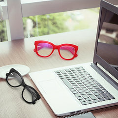 3 Pair Anti Blue Light Reading Glasses With Bag and Cloth