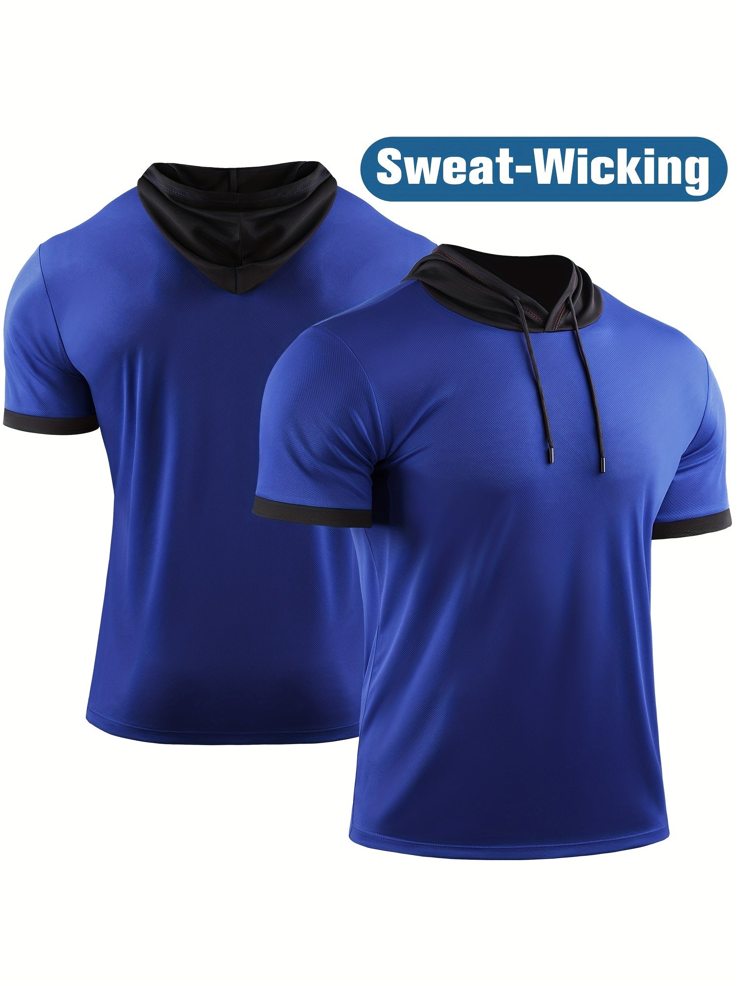 Men's Summer Sweatshirt Quick Drying Hooded Sportswear
