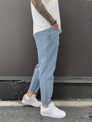 Men's Slim Fit Light Cotton Jeans