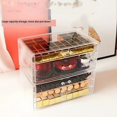 Acrylic Lipstick Storage Box Dustproof Cosmetic Rack
