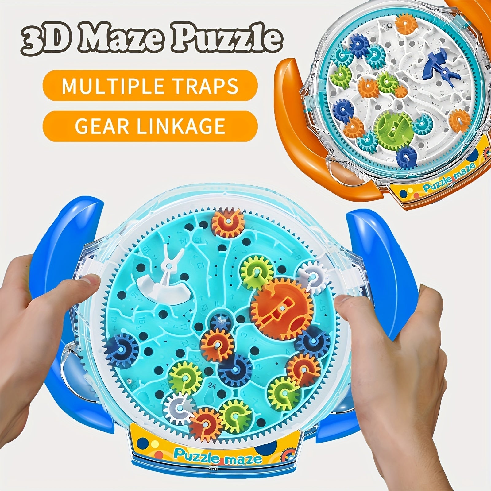 Colorful Gear Puzzle Adventure Toy for Kids - Educational Gear Puzzle Toy