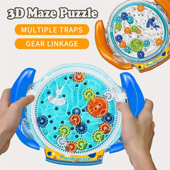 Colorful Gear Puzzle Adventure Toy for Kids - Educational Gear Puzzle Toy