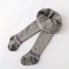 Baby Girls Cat Pattern Leggings Thickened Pantyhose