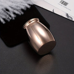 Small Keepsake Urns for Human Pet Ashes Aluminum Alloy Memorial Ashes Holder