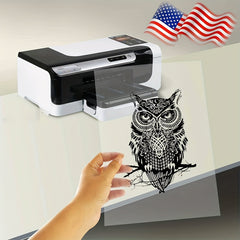 Inkjet Printer Clear Transparency Film 21.59 x 27.94 cm 4.0mil