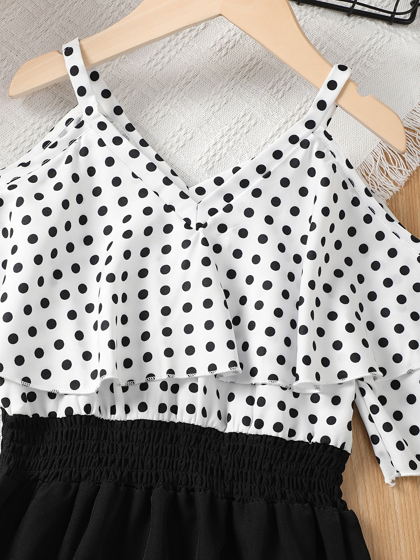 Girls Polka Dot Cami Dress for Summer