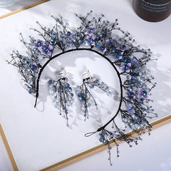 Bride Crystal Hair Band Headwear Wedding Dress Accessories