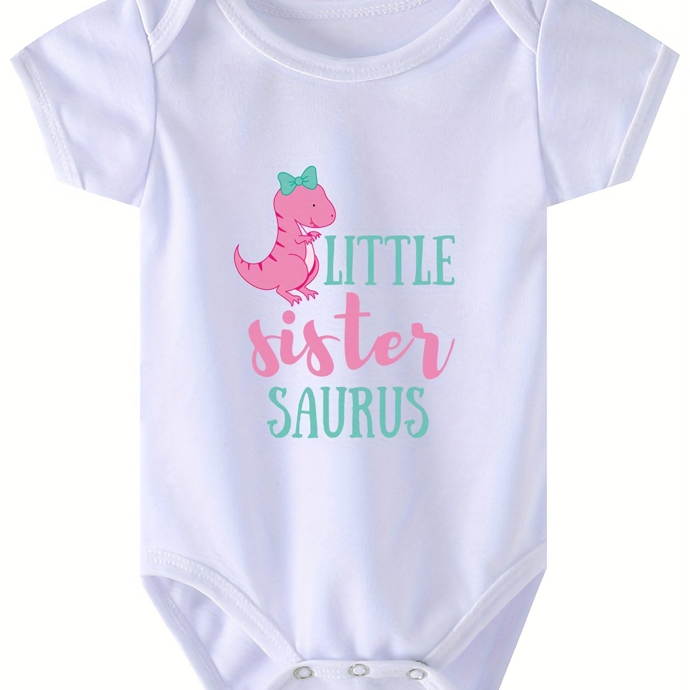 Dino Baby Romper Short Sleeve Newborn Jumpsuit