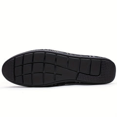 Men's Plaid Loafers Sneakers