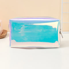 LOVE Letters Makeup Bag Y2k Style PVC Waterproof Cosmetic Pouch