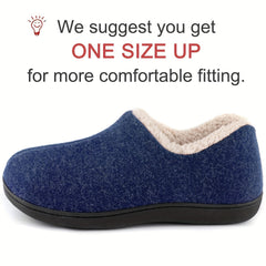 Plush Lined Slip-On Low Top Women's Shoes - Warm & Cozy