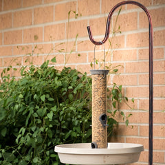 Copper Shepherd Hooks for Hanging Bird Feeders