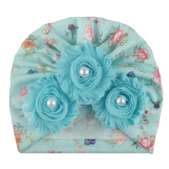 Flower Baby Headscarf Hat for 0-3 Years Baby