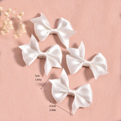 4pcs Girls Ribbon Princess Style Hair Clip Gift for Kids