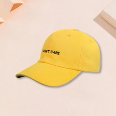 Men's 'I DON'T CARE' Embroidered Baseball Cap