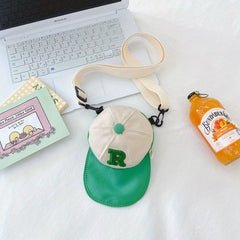 Sweet Hat Shaped Messenger Bag Outdoor Coin Purse Girls Accessories