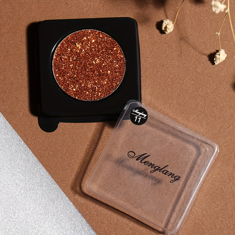 Glitter Monochrome Eyeshadow Powder for Stage Performance
