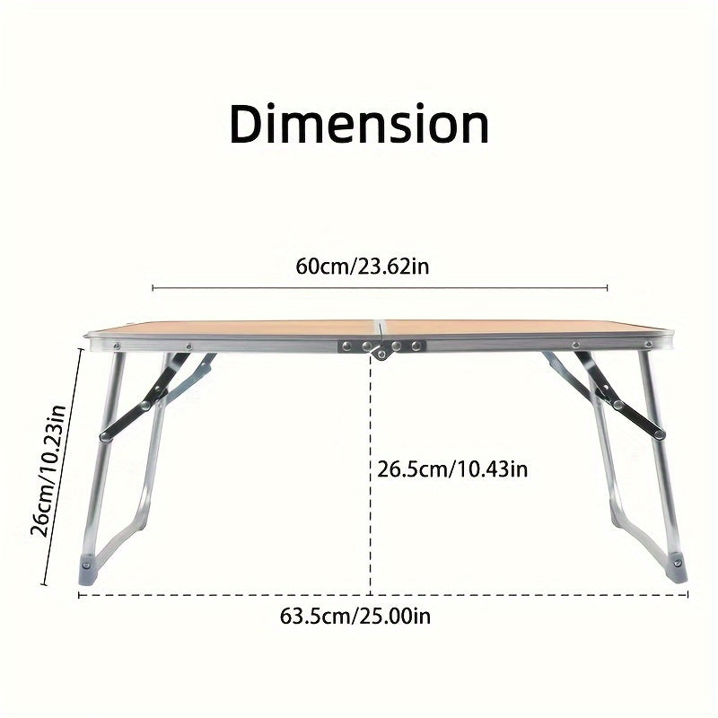 Portable Aluminum Folding Table for Camping Outdoor Picnic Fishing