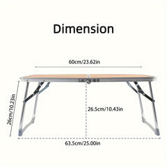 Portable Aluminum Folding Table for Camping Outdoor Picnic Fishing