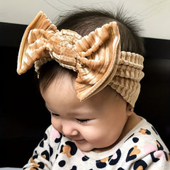 Velvet Little Bow Baby Hair Accessories, 0-2 Years Headband