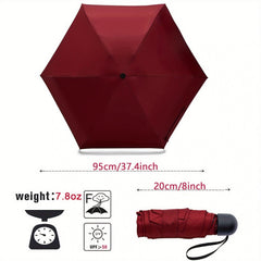 UV Protection Travel Umbrella Lightweight Portable Mini Umbrella