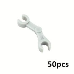 50pcs Robot Parts Mechanical Arm DIY Building Blocks Educational Toys