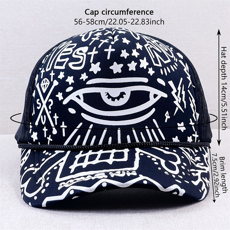 Hip Hop Graffiti Baseball Cap Anime Dad Hat