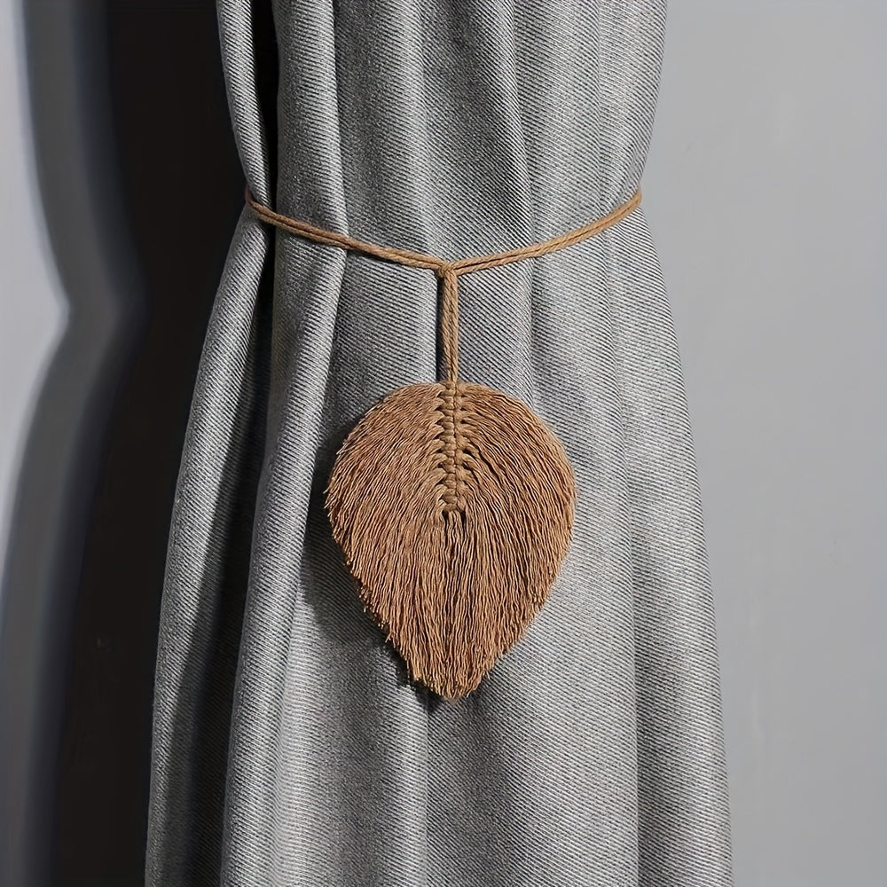 Leaf Shape Curtain Tieback Nordic Style Home Decor 5 91 45 67inch