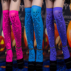 Argyle Pattern Over The Knee Socks Y2K Style Women's Stockings