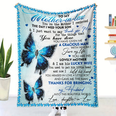 Winter Warm Polyester Flannel Printed Blanket for Home & Outdoor Use