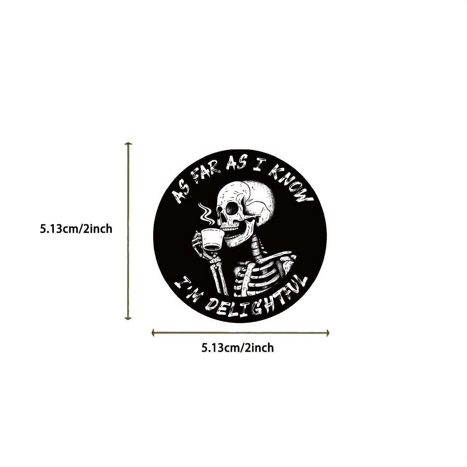 100 Sarcastic Stickers Humorous Cartoon Decals DIY Crafts Laptop Skateboard