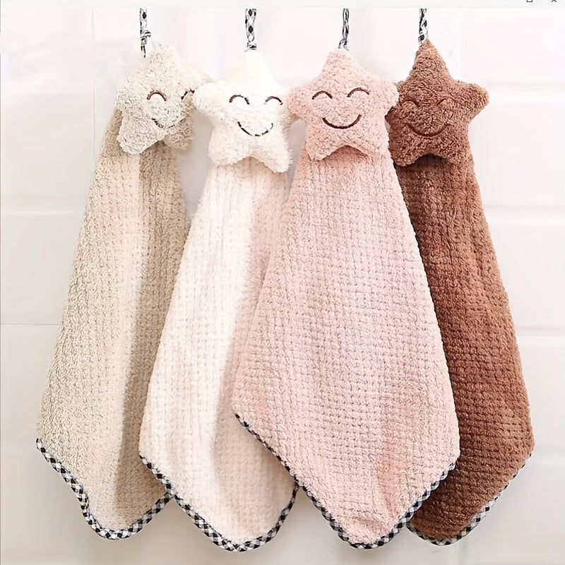 Star Shaped Hand Towel for Bathroom and Kitchen